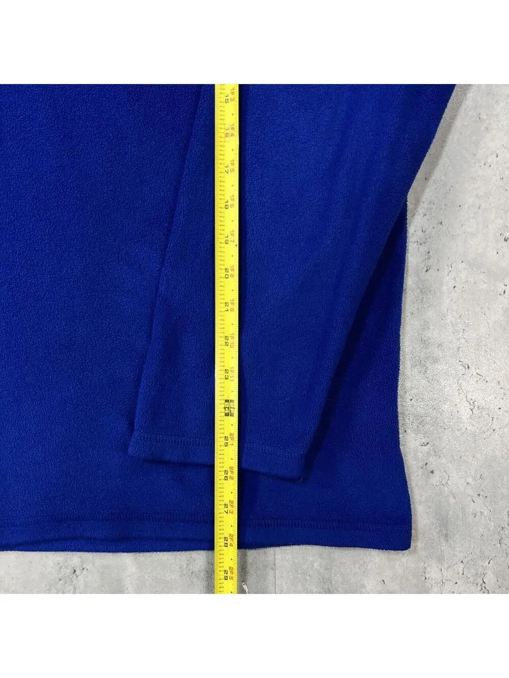 Y2K Blue The North Face Fleece Quarter Zip Sweater